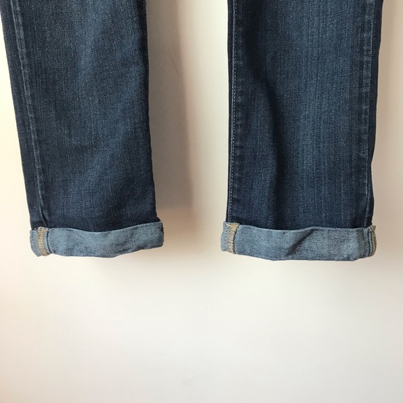 Paige Transcend Skyline Crop Jeans (Zora) w/ Cuffs - Picture 4 of 6